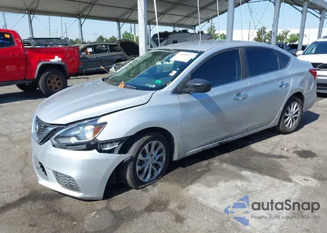 2019 Nissan Sentra Sv из США, поврежденный, VIN 3N1AB7AP1KL612476
